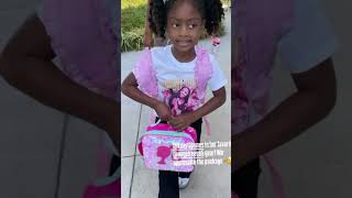 Dwyane Wade’s daughter Kaavia repping Angel Reese🥹💗 podcast angelreese dwyanewade wnba [upl. by Enneibaf]