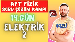 14Gün AYT Elektrik 2  Paralel Levhalar ve Sığaçlar Soru Çözümü aytfizikfulltekrar [upl. by Delfine498]