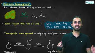 Organic Name Reactions Beckmann Rearrangement  Unacademy Atoms  Paaras Thakur [upl. by Oicafinob840]