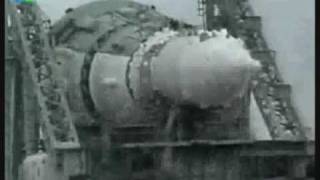 N1 Soviet Moon Rocket HUGE Explosion [upl. by Ranitta]