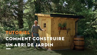 Tutoriel – Comment construire un abri de jardin   STIHL [upl. by Melloney786]