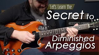 Connect Diminished Arpeggios with Dominant Chords [upl. by Chandal173]