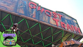 Gilbert Chadwick Jnr  Ghost Train On Ride POV  Kircaldy Links Market 2019 [upl. by Ylecic]