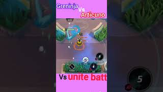 greninja vs articuno vs pokemon unite battle allpokemonunitebattle [upl. by Nyllek]