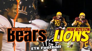 Gladewater Bears vs New Boston Lions Not Even Close TxHsFb ETXfootball football [upl. by Htrow]