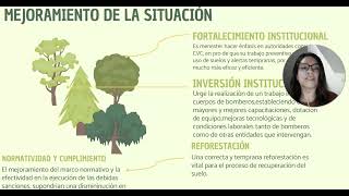 Problemática ambiental Incendios Forestales [upl. by Onaivatco60]