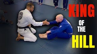 How To Survive Playing Lasso Guard  BJJ Rolling Commentary [upl. by Aynad164]