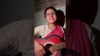 Gauranga Bolite Habe on Guitar 🎸With Lyrics  Kavya Budhiraja [upl. by Uoliram534]