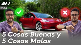 5 cosas que amo y odio de mi Model 3  Gabo Salazar [upl. by Aynav]