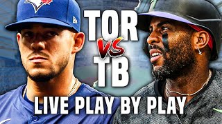 TORONTO BLUE JAYS vs TAMPA BAY RAYS  LIVE Play By PlayReaction Sept 20 2024 [upl. by Ecydnarb]