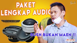 PAKET MURAH LENGKAP  TREBLE HALUS  FOCAL TEBAL  BASS MANTAP   TOYOTA RUSH MAKIN EMEJING [upl. by Ecinreb26]