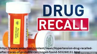 How to search DRUG RECALL valsartan losartan and ALL others [upl. by Tabber]