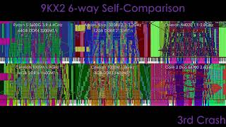 9kx2 6way self comparison [upl. by Burney]