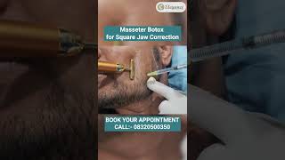 Masseter Botox for Square Jaw Correction  Face Botox V Shaped Jawline Treatment in Vesu Surat [upl. by Pippy]