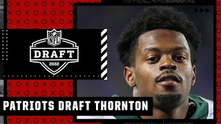 My evaluation of Tyquan Thornton has been impacted because Belichick thinks hes good  Foxworth [upl. by Comethuauc]