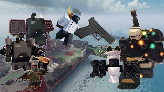 Beating John Roblox Toilet In TDX Endless [upl. by Cosma]