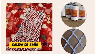 Salida de baño  FÁCIL Y RÁPIDO 🥰  Tejidos a crochet 🧶 [upl. by Ataynek]