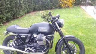 Moto Guzzi V7 Café Racer [upl. by Arehs115]