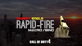 deagle rapidfire MacroBind COD4 [upl. by Langham]