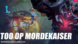 Too OP Mordekaiser Gameplay  Wild Rift [upl. by Akeihsal363]