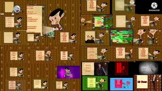 The Mr Bean Ending Credits In Meмemeпasniя Parison [upl. by Towroy]