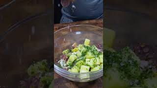 🇺🇲 A Tasty And Delicious Octopus Salad With Crunchy shorts gzfoodqood [upl. by Irrehc]