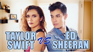 Taylor Swift VS Ed Sheeran MASHUP 20 Songs  ft Alyson Stoner amp Sam Tsui [upl. by Letnom]