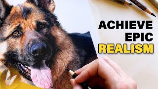 Powerful Realism Tips To Make Your Colored Pencil Drawings Look Real  Tips And Techniques [upl. by Mitchiner]