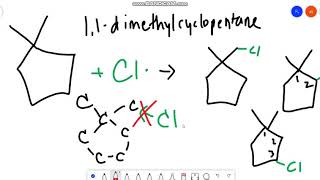 Monochlorination Problem part 1 [upl. by Lavicrep478]