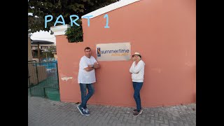 Sidari Corfu Summertime apartments 7th9th of october 2019Part 1 Ben Vivian Virginia Doughty [upl. by Melbourne47]