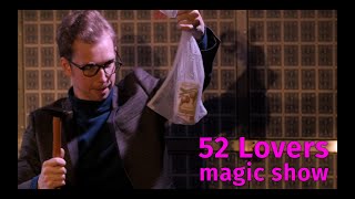 Two Awesome Tricks from Ondrej Psenickas 52 Lovers Magic Show [upl. by Mccowyn]