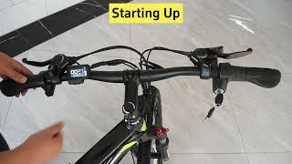 How to activate the DEEPOWER S26 ebike and deactivate the speed limit [upl. by Oguh]