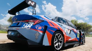 🇰🇷2021 HYUNDAY 98 Bryan Herta AutoSport Elantra N  Forza Horizon 5 Gameplay [upl. by Seuguh]