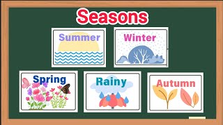 Seasons for Kids  Seasons of the year Different Seasons  Five Seasons  Season for Kids [upl. by Aivek]