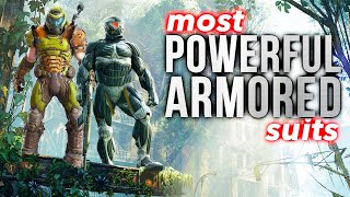 10 Most POWERFUL ARMORED Suits In Video Games [upl. by Noemis]