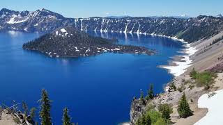 Crater Lake Oregon Viewpoint 5 [upl. by Eldwon220]