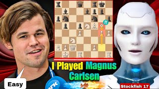 Stockfish SHOWS 4K Elo BRILLIANCE By Checkmating Magnus in 30 Moves  Stockfish Vs Magnus Carlsen [upl. by Omero]