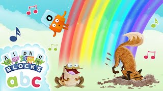 officialalphablocks  Rhyming Songs  Learn to Read  Alphablocks Nursery Rhymes [upl. by Aleacem]