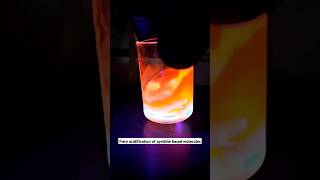 Acidification of pyridine based molecules experiment chemistry shorts ytshorts viralvideo [upl. by Eiralih]