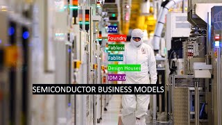 Semiconductor Business Models  IDM  Foundry Fabless Fablite Design Houses EDA OSAT ATE [upl. by Normalie]