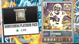 My Homecoming Packs Were On ACUTALLY GOOD CFB 25 [upl. by Reeves528]