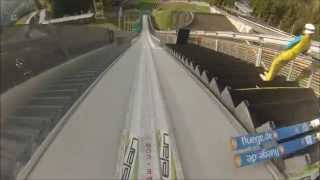 Oberstdorf Ski Jump POV [upl. by Tamra657]