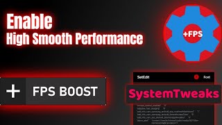 Enable High Smooth Performance on Android with SetEdit Tweaks  No Root [upl. by Adnahs]