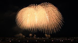 【4K60p】2018長岡の大花火［魂の連弾・10号30発Aug02］－Nagaoka Fireworks FestivalJapan－ [upl. by Itirahc656]