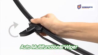 uv resistant silicone car wiper blades fashionable quiet windscreen wipers [upl. by Ahso]