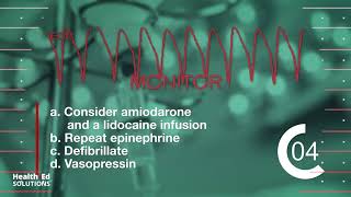 ACLS Megacode Scenario 4 In Hospital Cardiac Arrest [upl. by Blau]