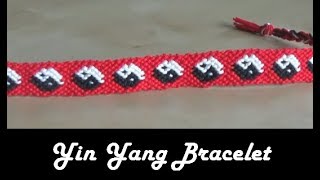 TUTO Bracelet Bresilien Yin Yang avancé [upl. by Ettolrahc]