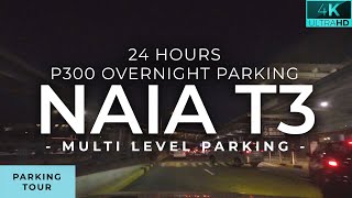 NAIA Terminal 3 Parking  Overnight Car Park in NAIA T3 Airport Philippines [upl. by Anegroeg]