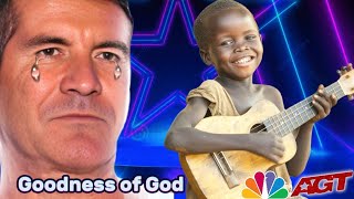 African Cowboy Singer Make Simon to Cry with quotGoodness of Godquot Powerful worship Song  AGT 2024 [upl. by Simonsen316]