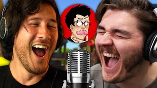 Schlatt and Markiplier Start a Podcast [upl. by Zaria614]